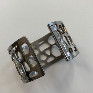 Yves Saint Laurent Rive Gauche silver bracelet